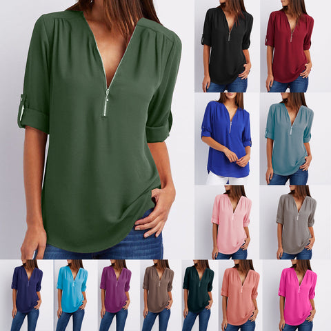 TWOTWINSTYLE Elegant Perspective Womens Tops And Blouses Lantern Sleeve Lace Up Plus Size Shirts Female 2019 Autumn Fashion New