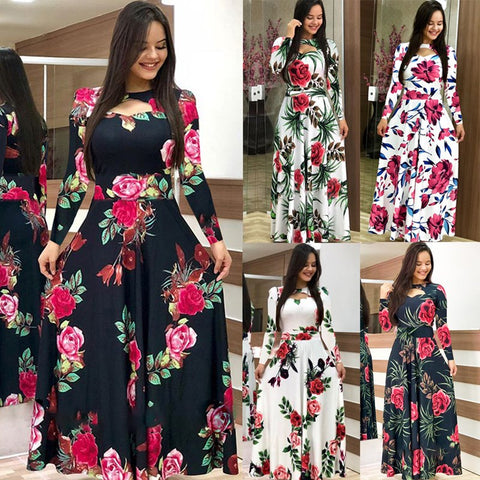Women Fashion O-neck Solid Bow Elegant Straight Dress Spring Loose Mini Dresses 3/4 Sleeve Bow comfortable Plus Size
