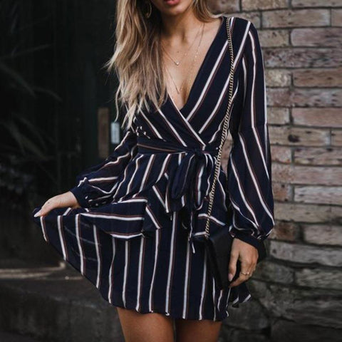 Women Fashion O-neck Solid Bow Elegant Straight Dress Spring Loose Mini Dresses 3/4 Sleeve Bow comfortable Plus Size