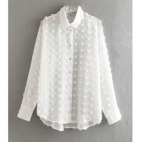 TWOTWINSTYLE Elegant Perspective Womens Tops And Blouses Lantern Sleeve Lace Up Plus Size Shirts Female 2019 Autumn Fashion New